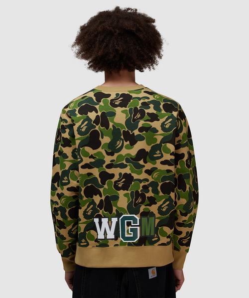 BAPE - A Bathing Ape ABC camo shark sweatshirt | GREEN BAPE - A Bathing Ape ABC camo shark sweatshirt | GREEN