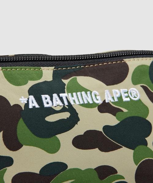 BAPE - A Bathing Ape ABC camo pouch | GREEN | SEVENSTORE