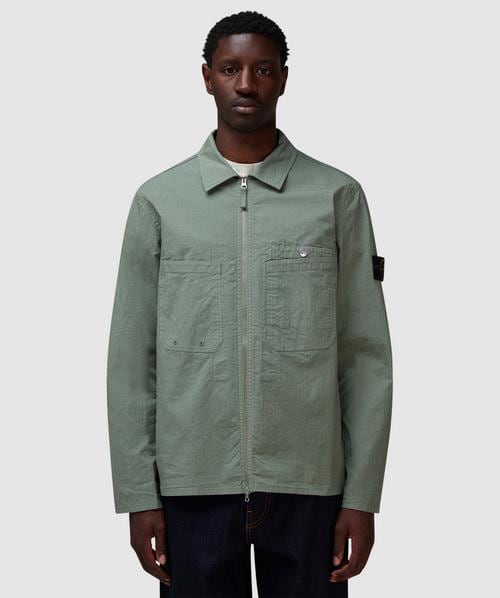 Stone Island Mil-spec zipped overshirt
