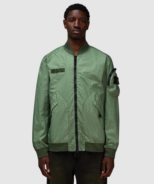 Stone Island Membrana 3L military bomber jacket 