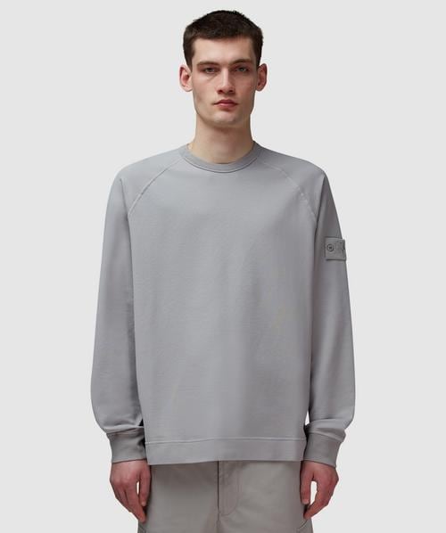 Stone Island Ghost fleece zip sweatshirt | DUST | SEVENSTORE
