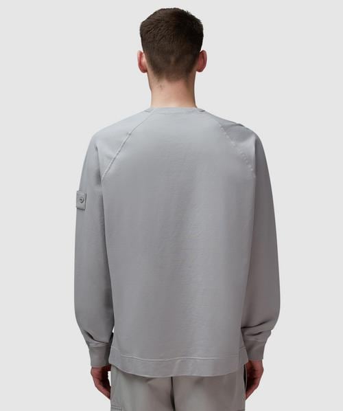 Stone Island Organic cotton fleece sweatshirt | MELANGE GREY