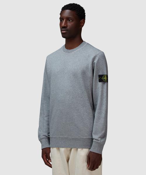 Stone Island Ghost fleece zip sweatshirt | DUST | SEVENSTORE