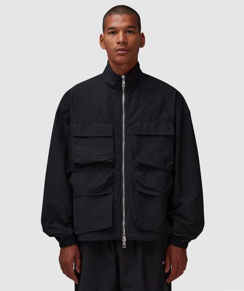 【激安通販 オンラインショップ】日用品 MKI SEVENSTORE | BLACK | jacket track Washed ZOKU MIYUKI その他