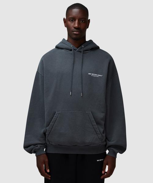MKI MIYUKI ZOKU 800gsm superweight hoodie | BLACK | SEVENSTORE