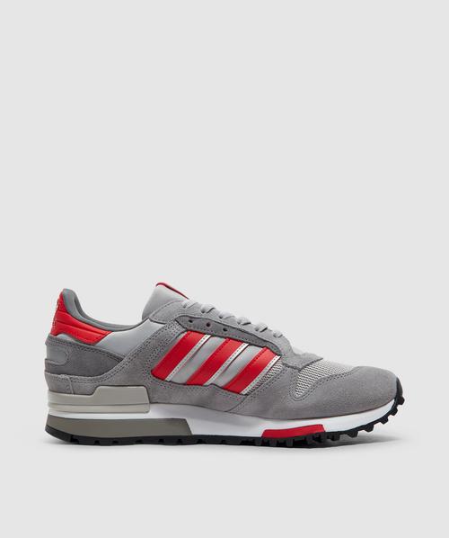 adidas ZX 600 sneaker | GREY THREE/BETTER SCARLET/GREY TWO