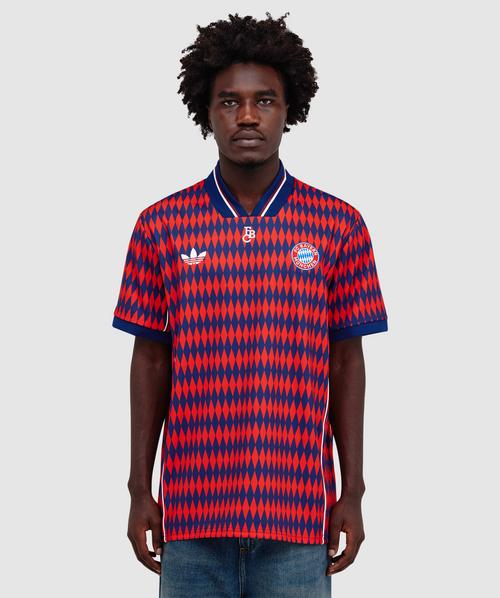 Bayern München adidas シャツ 赤青 adidas Bayern muenchen LF FC jersey shirt | red/dark blue | SEVENSTORE