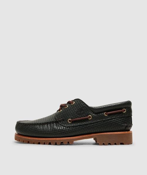 Timberland 3-eye lug handsewn boat shoe | GREEN | SEVENSTORE