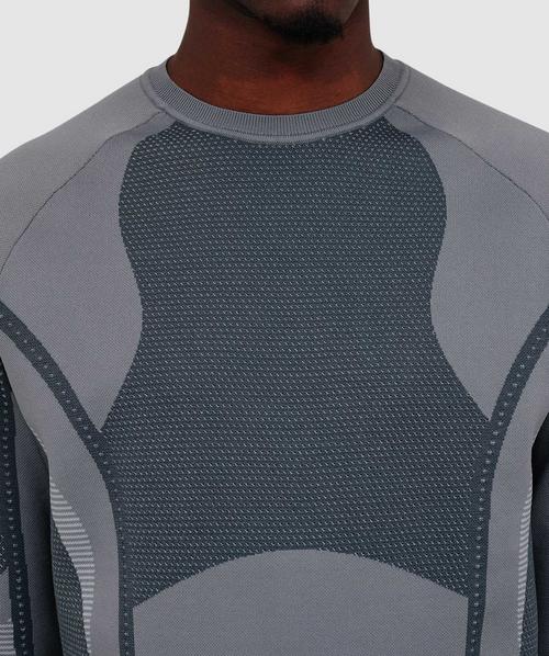 Puma X SAN SAN GEAR long sleeve knit t-shirt | COOL MID GRAY