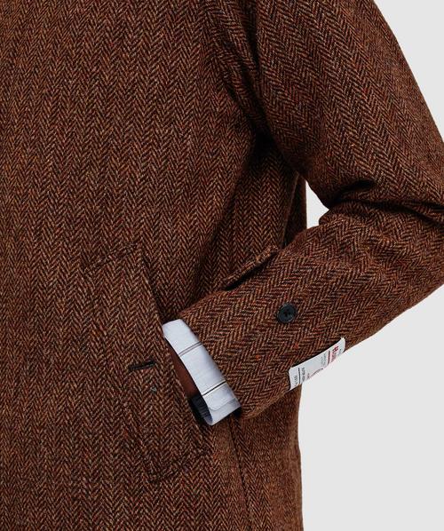 ジャケット・アウター BEAMS PLUS Bal Collar Coat Harris Tweed BEAMS PLUS BEAMS PLUS Collar Coat Harris Tweed (coat, trench coat