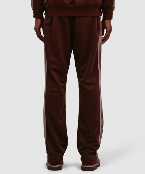 Needles Narrow track pant | POLY SMOOTH - BROWN | SEVENSTORE