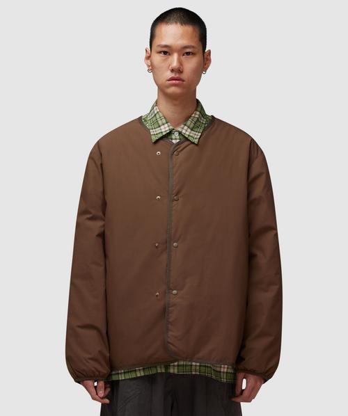 Nanamica Reversible down cardigan | BROWN | SEVENSTORE