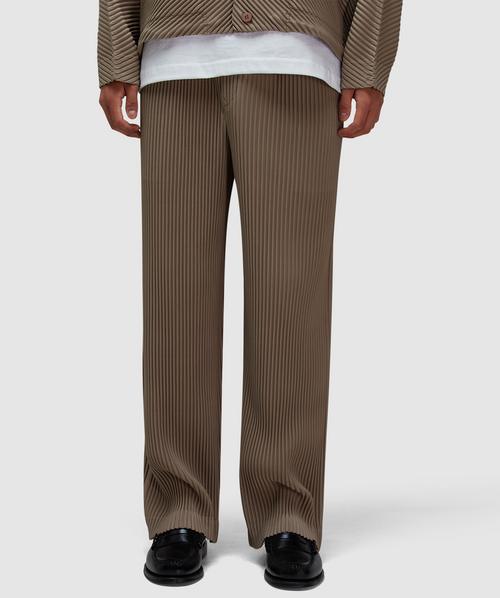 ISSEY MIYAKE HOMME PLISSE ワイドスラックス Homme Plissé Issey Miyake September pleat straight leg pant