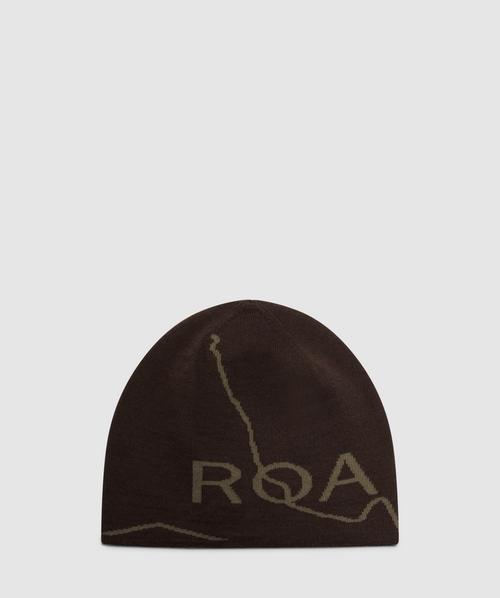 ROA Logo wool beanie | BROWN | SEVENSTORE