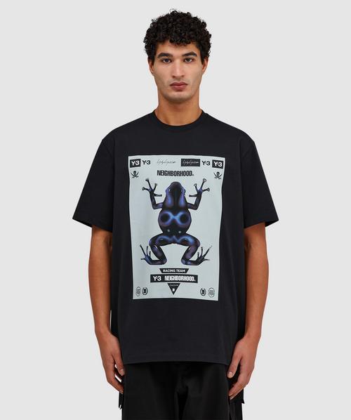 Y-3 X NEIGHBORHOOD graphic t-shirt | BLACK | SEVENSTORE