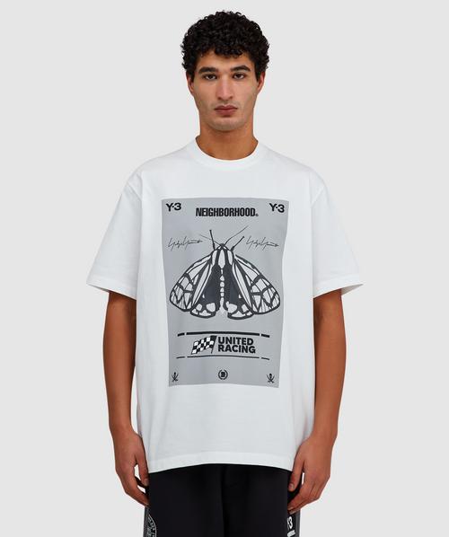Y-3 X NEIGHBORHOOD graphic t-shirt | CORE WHITE | SEVENSTORE