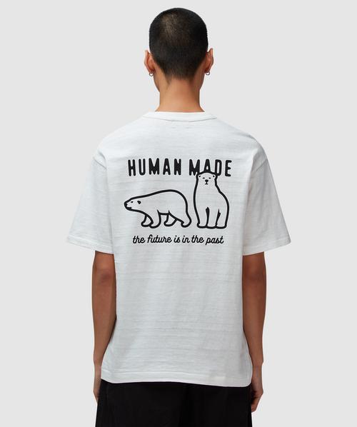 Human Made POLAR BEAR BACK GRAPHIC TEE Polar bear back graphic t