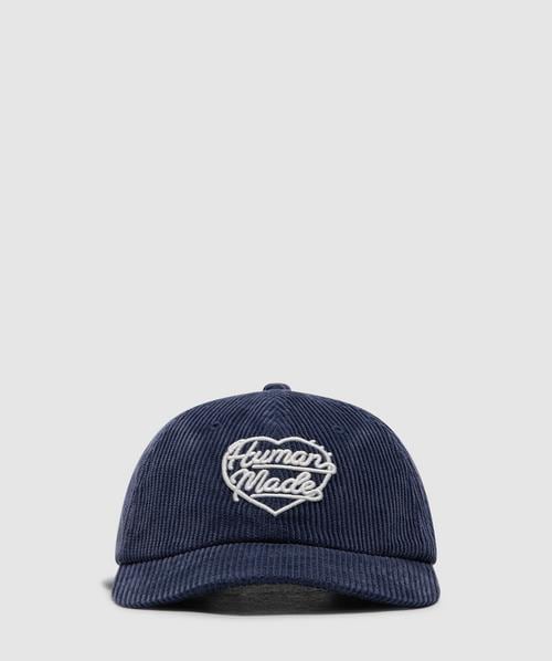 HUMAN MADE 6 Panel パネルキャップ／NAVY， Human made 6 panel corduroy cap Navy - GRADUATE STORE | EN