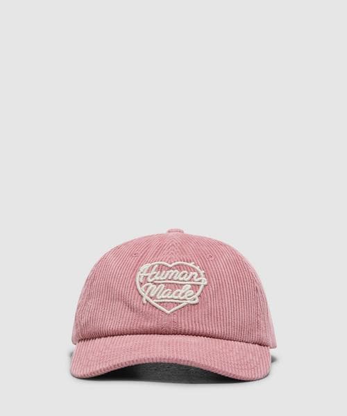 Human Made 6 panel corduroy cap | PINK | SEVENSTORE