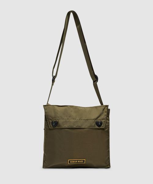 Human Made Large military shoulder bag | OLIVE | SEVENSTORE