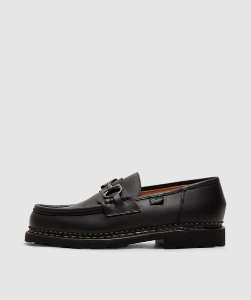 Paraboot Reims mors shoe | LEATHER BLACK INK | SEVENSTORE