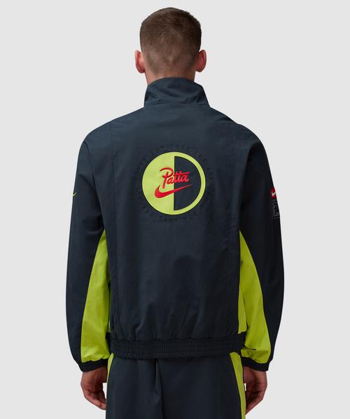 ジャケット・アウター US XL NIKE X PATTA TRACK JACKET Nike x Patta NRG Track Jacket Black/Cyber Men's - US