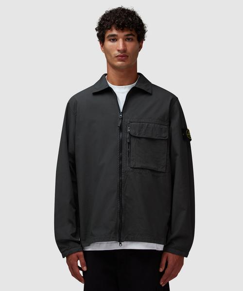 ジャケット・アウター STONE  Garment Dyed Overshirt 05AW AW05 STONE ISLAND GARMENT DYED COTTON-NY OVERSHIRT (L) - Jazzy Badger