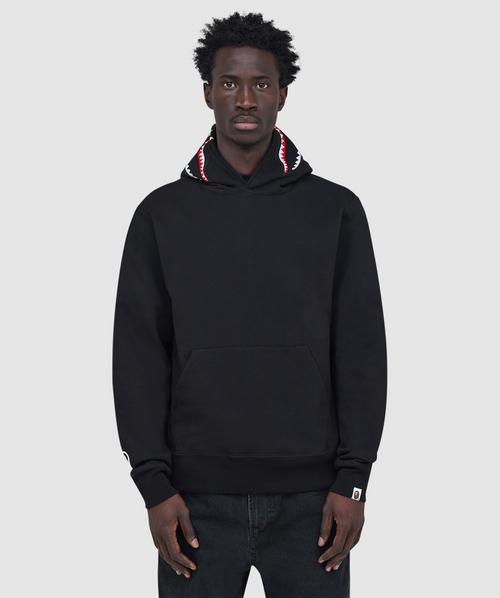 BAPE - A Bathing Ape ABC camo shark full zip hoodie | BLACK