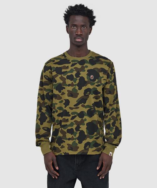 BAPE - A Bathing Ape 1st camo bape pullover hoodie | GREEN