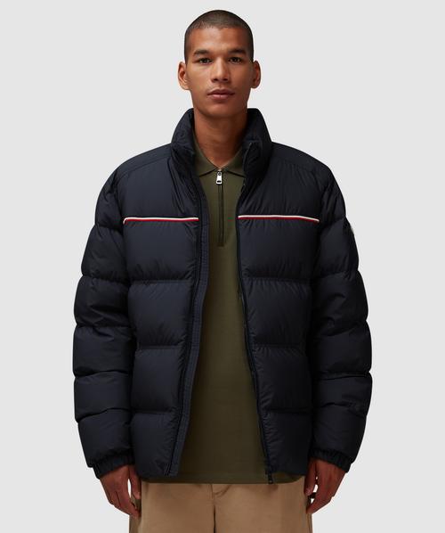 Moncler Tri-color zip cardigan | NAVY | SEVENSTORE