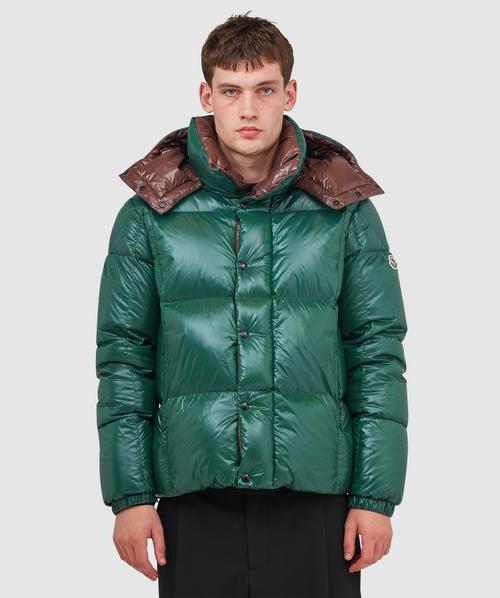 Moncler Sassiere hooded jacket | GREEN | SEVENSTORE