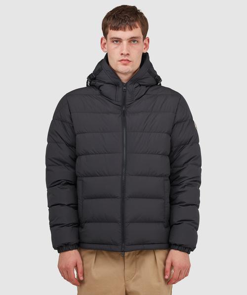 72▢MONCLER ACCENTEUR GIUBBOTTO TS0718-1 Navy Blue Sestriere Hooded Short Down Jacket - Short Down Jackets
