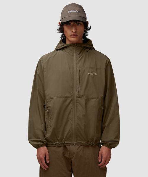 Polar Skate Co Chase shell jacket | BROWN | SEVENSTORE