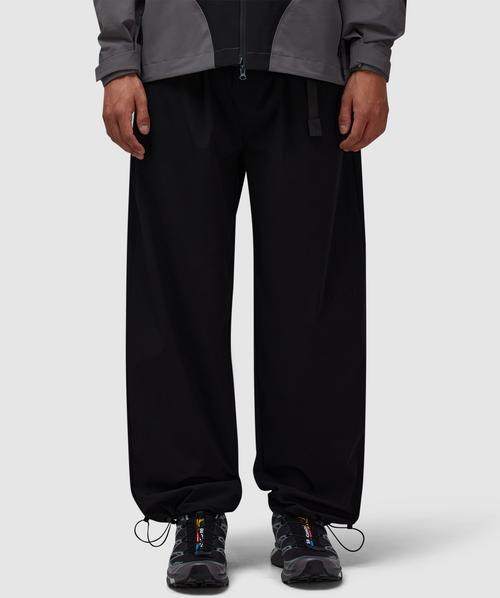 Mellow Clo Everyday stretch nylon pant | BLACK | SEVENSTORE