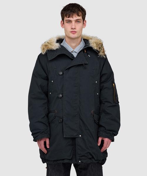Visvim Valdez down jacket | BLACK | SEVENSTORE