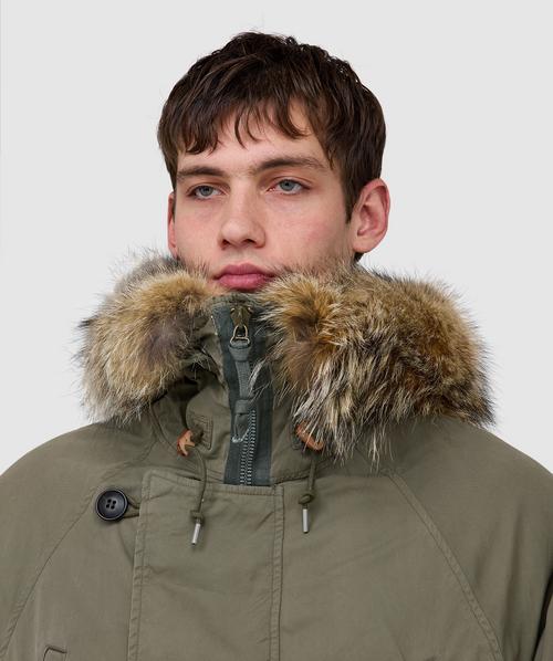 Visvim Valdez down jacket | OLIVE | SEVENSTORE