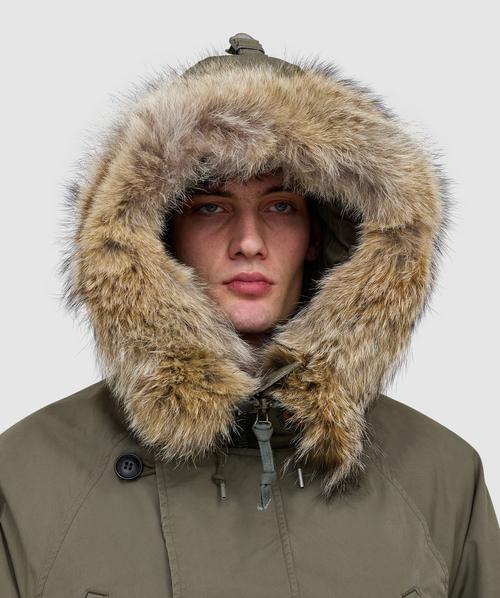 Visvim Valdez down jacket | OLIVE | SEVENSTORE