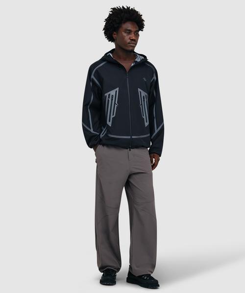 【韓国・SAN SAN GEAR】CONTRAST JACKET / 黒 / 3 韓国・SAN SAN GEAR】CONTRAST JACKET / 黒 / 3