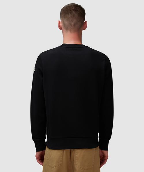 その他 MONCLER FW25 Embroidery sweatshirt (K20938G00007899V4 519) Moncler - Gray Logo Embossed Sweatshirt | Mitchell Stores