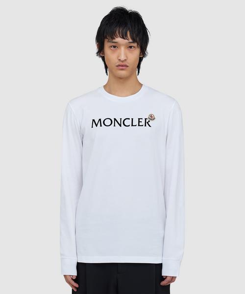 Moncler Tri logo t-shirt | WHITE | SEVENSTORE