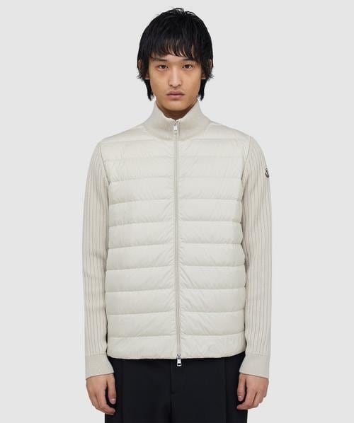 Moncler Double badge long sleeve t-shirt | WHITE | SEVENSTORE
