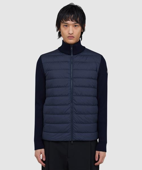 Moncler Tricot cardigan | BLUE | SEVENSTORE