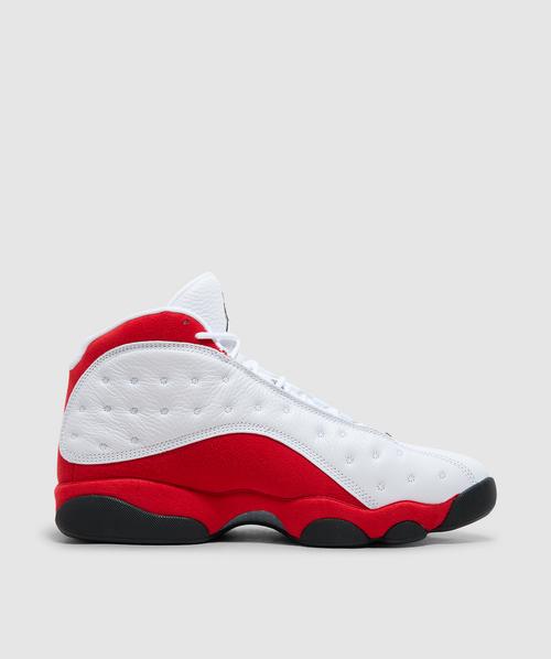 retro 13 jordans red and white