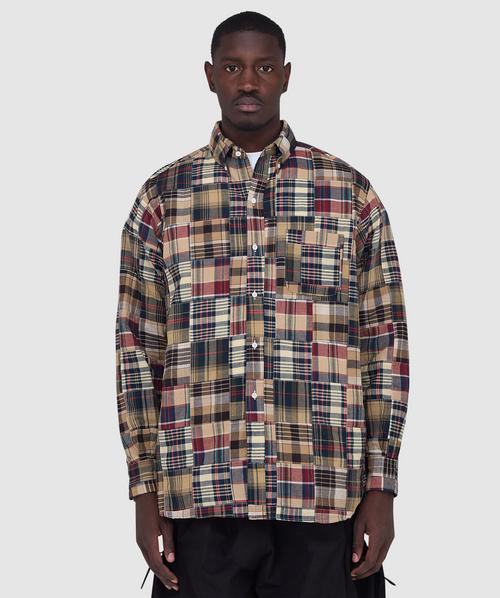 Beams Plus Half zip knit polo shirt | GIRAFFE | SEVENSTORE