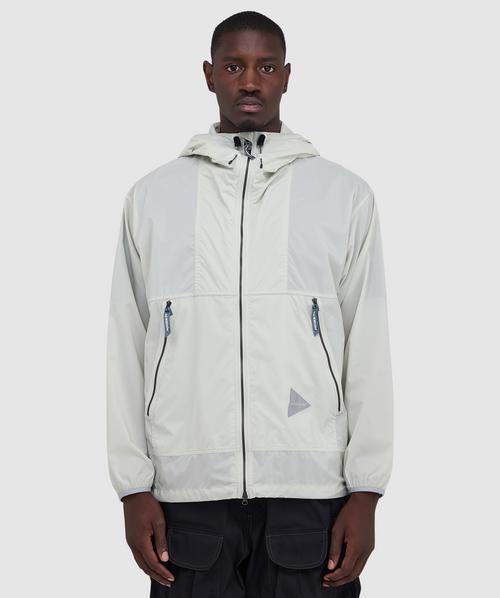 And Wander Pertex wind jacket | LIGHT GREY | SEVENSTORE