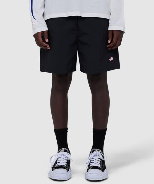 Cole Buxton Mini flag short | BLACK | SEVENSTORE