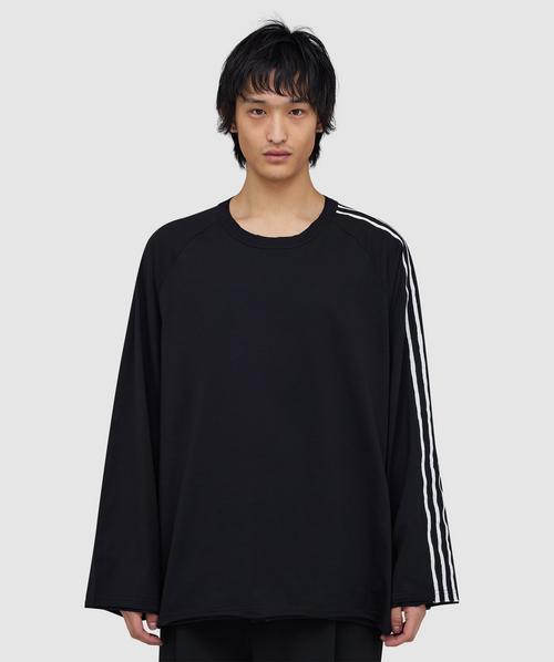 Y-3 Raw edge short sleeve t-shirt | BLACK | SEVENSTORE