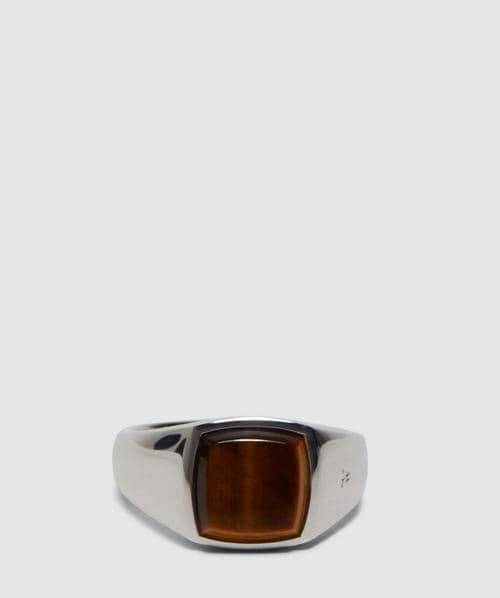 Tom Wood Tiger eye kay ring | TIGER EYE | SEVENSTORE