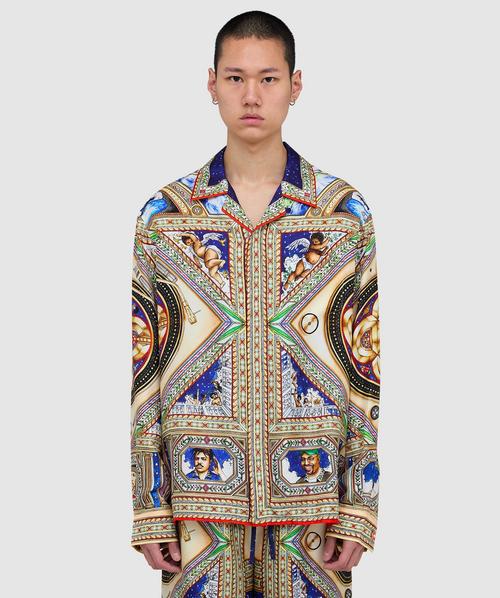 Needles Mohair cardigan | BLACK PAISLEY | SEVENSTORE
