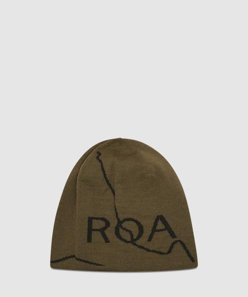 ROA Logo wool beanie | SAGE GREEN | SEVENSTORE